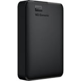 WD Elements Portable, 4 TB externe harde schijf Zwart, WDBU6Y0040BBK-WESN, Micro-USB-B 3.2 (5 Gbit/s)
