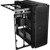 Corsair CORSAIR iCUE LINK 9000D Airflow Black big tower behuizing Zwart | 4x USB-A | 2x USB-C | Window