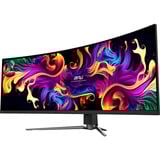 MSI MPG 491CQP QD-OLED 49" Curved UltraWide gaming monitor Zwart, 2x HDMI, DisplayPort, 2x USB-A, 2x USB-B, USB-C, 144 Hz