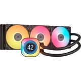 Corsair iCUE LINK TITAN 360 RX LCD RGB waterkoeling Zwart, 4-pins PWM fan-connector