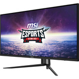 MSI MAG401QR 40" UltraWide gaming monitor Zwart, 2x HDMI, DisplayPort, 2x USB-A, USB-B, USB-C, 155 Hz