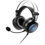 Sharkoon SKILLER SGH30 over-ear gaming headset Zwart, RGB leds, PC's/Notebooks, PlayStation 5, PlayStation 4