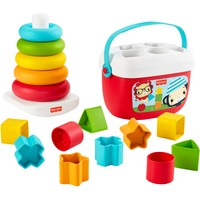 Fisher-Price Baby's Eerste Blokken en Kleurenringpiramide Motorisch speelgoed