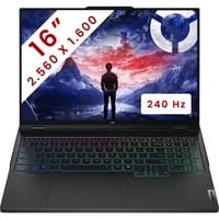Lenovo Legion Pro 7 16IRX9H (83DE008DMB) 16" gaming laptop Zwart | Core i9-14900HX | RTX 4090 | 32 GB | 1 TB SSD | 240 Hz