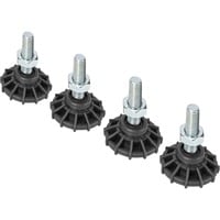Digitus Stelvoeten (4 stuks)