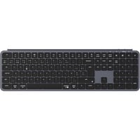 Keychron B6 Pro-K1 Ultra-Slim, toetsenbord Grijs, BE Lay-out, Scissor switches, Bluetooth, 2.4GHz