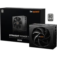 be quiet! Straight Power 12 Platinum 850W voeding Zwart, 1x 12VHPWR, 4x PCIe, Kabelmanagement