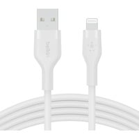 Belkin BoostCharge Flex USB-A-kabel met Lightning-connector Wit, 3 meter