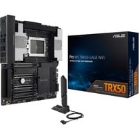 ASUS PRO WS TRX50-SAGE WIFI socket sTR5 moederbord Zwart/grijs, 10Gb-LAN, 2.5Gb-LAN, Wifi, BT, Sound, CEB