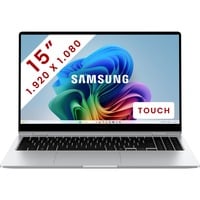 SAMSUNG Galaxy Book5 360 (NP750QHA-KB1BE) 15.6" 2-in-1 laptop Zilver | Core Ultra 7 256V | Arc Graphics 140V | 16 GB | 512 GB SSD