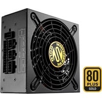 Sharkoon SilentStorm SFX 500 Gold, 500 Watt voeding Zwart, 2x PCIe, Full Kabel-Management