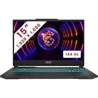 MSI Cyborg 15 (A12VF-004BE) 15.6" gaming laptop Zwart | Core i7-12650H | RTX 4060 | 16 GB | 512 GB SSD | 144 Hz