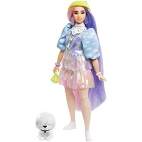 Mattel Barbie Extra #2 - Shimmery Look with Pet Puppy Pop